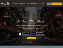 Tablet Screenshot of maven.com